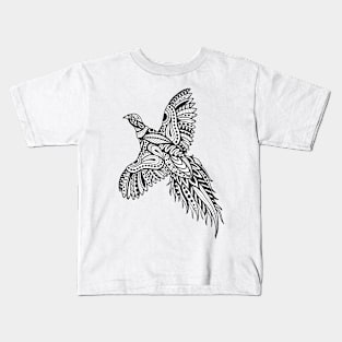 Abstract pheasant Kids T-Shirt